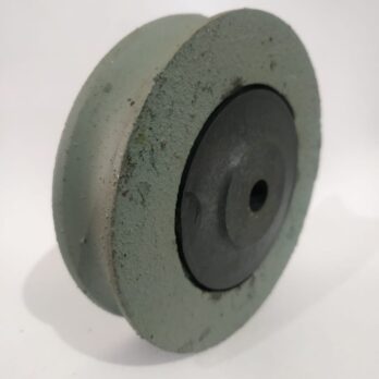 Roldanas Ferro Fundido Para Portão de Correr trilho U 22mm
